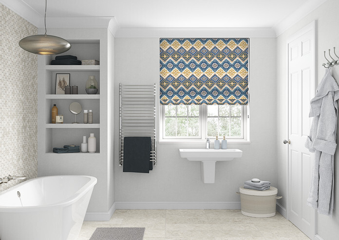 Navajo, Indigo - Roman Blind - Image 5